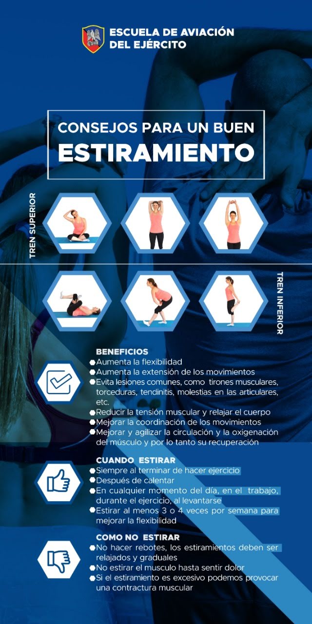 CONSEJOS PARA UN BUEN ESTIRAMIENTO