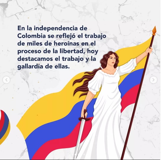 Heroínas en el proceso de la libertad