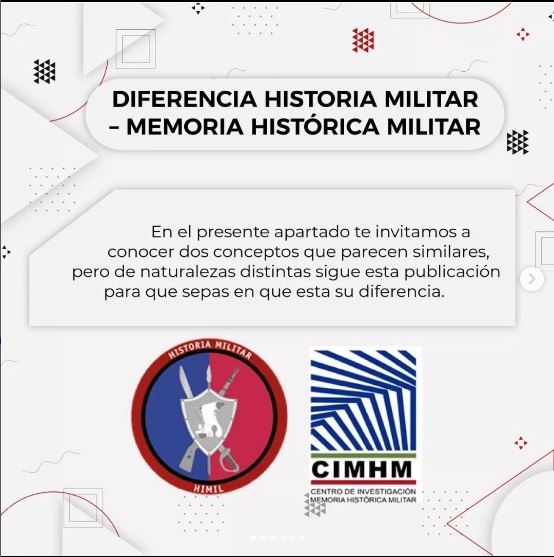 Diferencia entre historia militar y memoria histórica