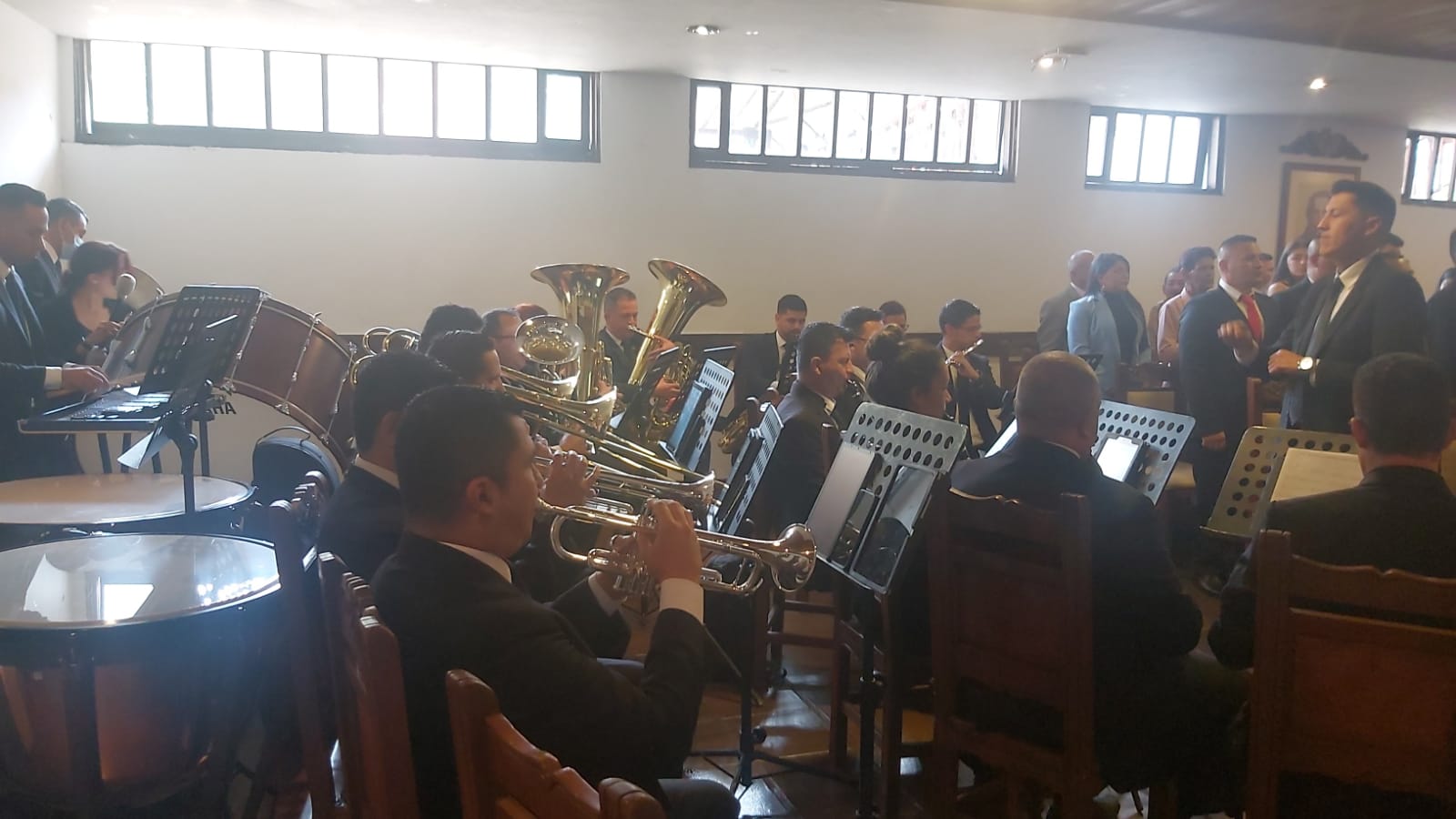 Presentación en el Batallón de Apoyos y Servicios para el Combate No. 13