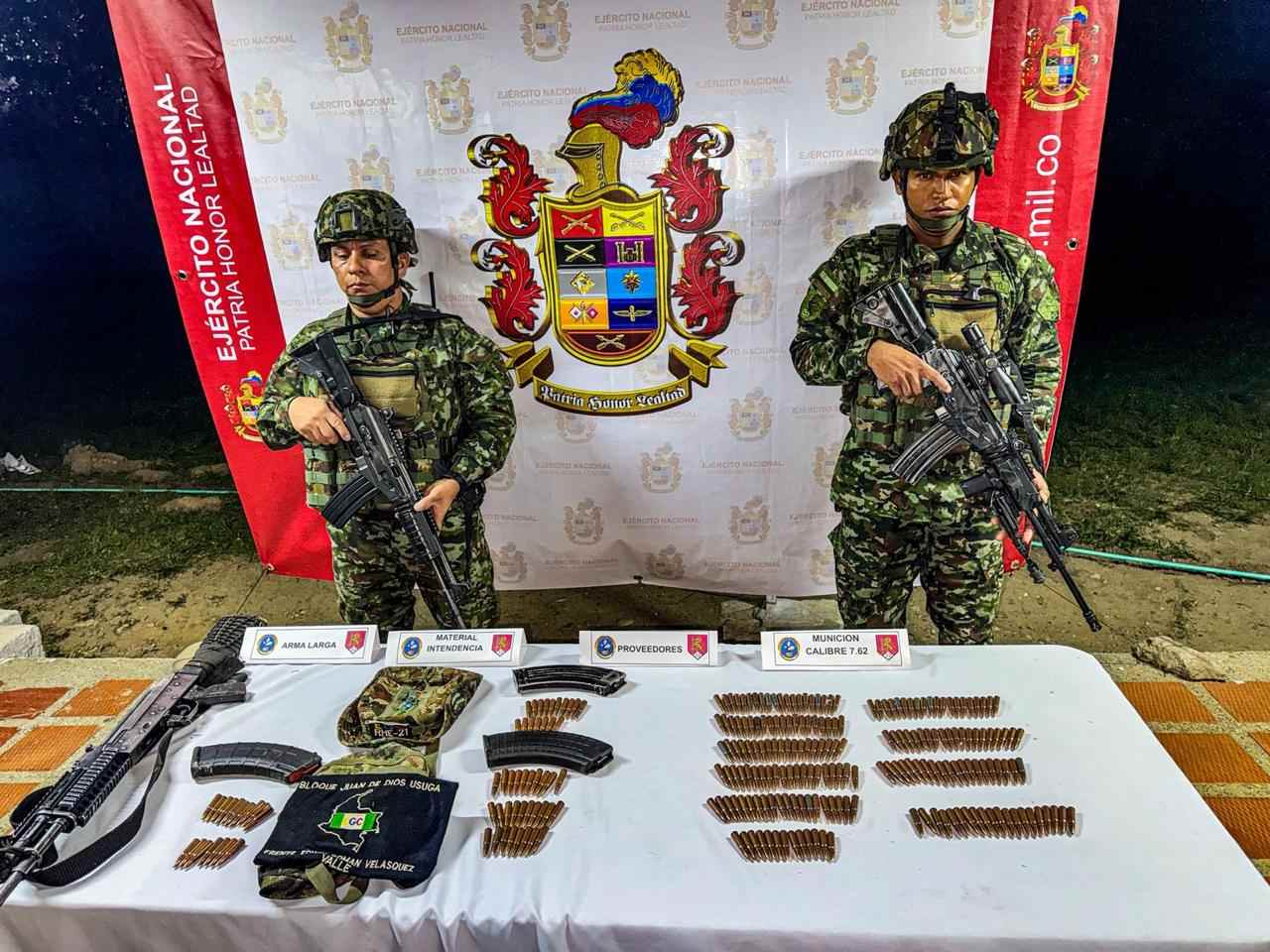 En operaciones militares, Ejército Nacional neutralizó a cabecilla y capturó a integrante del Cartel del Clan del Golfo en Antioquia