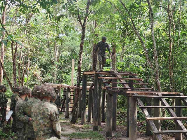 91 futuros Lanceros desafían la selva: más de 20 días de supervivencia y resistencia en el Fuerte Amazonas II