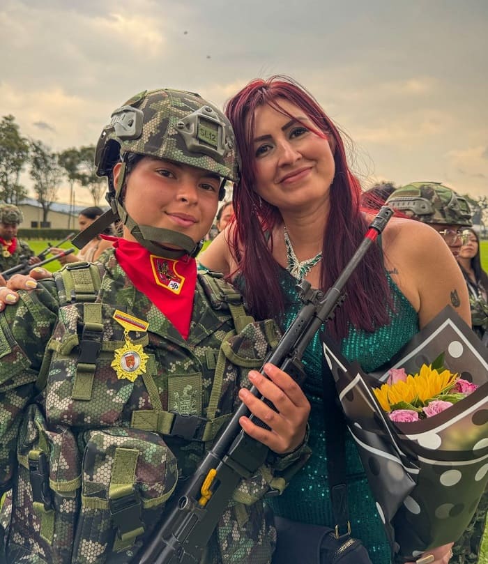 930 soldiers from Brigade 13 swore allegiance to the flag in Bogotá