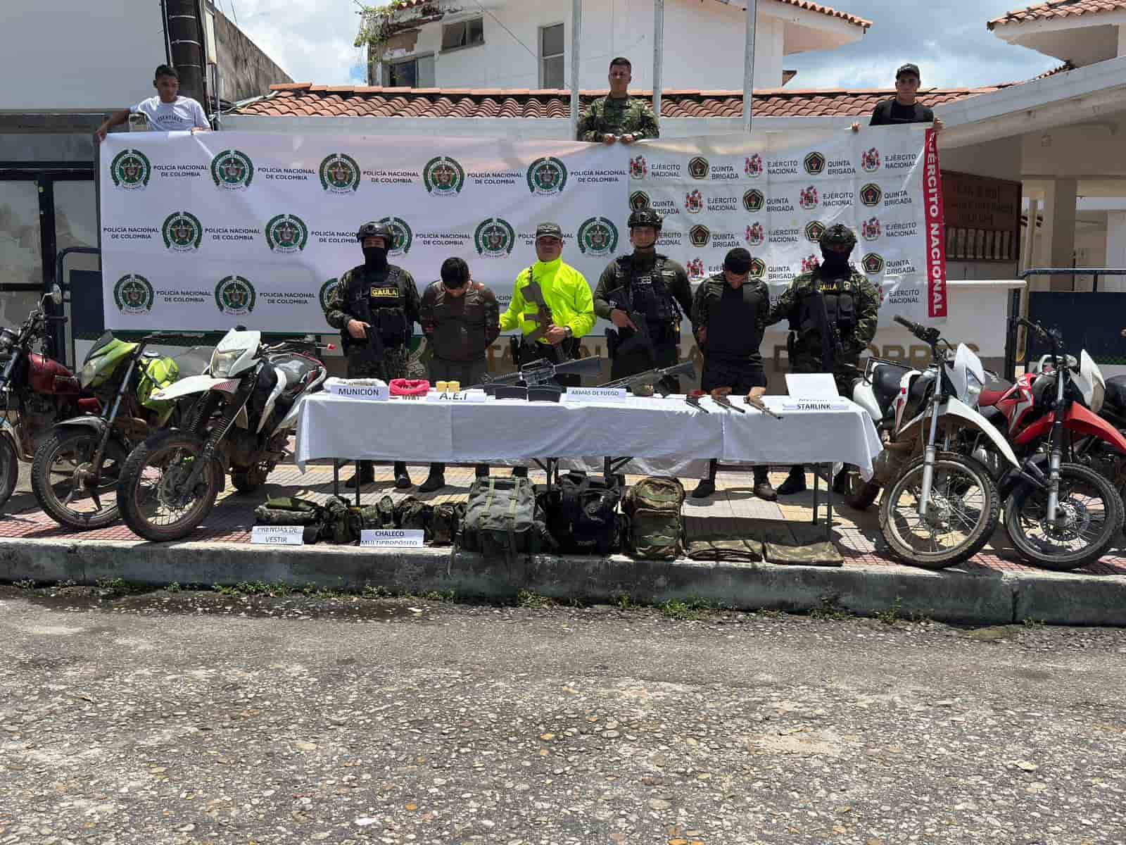 Gaula Militar capturó a dos presuntos integrantes de grupo armado organizado y asestó contundente golpe en Santander