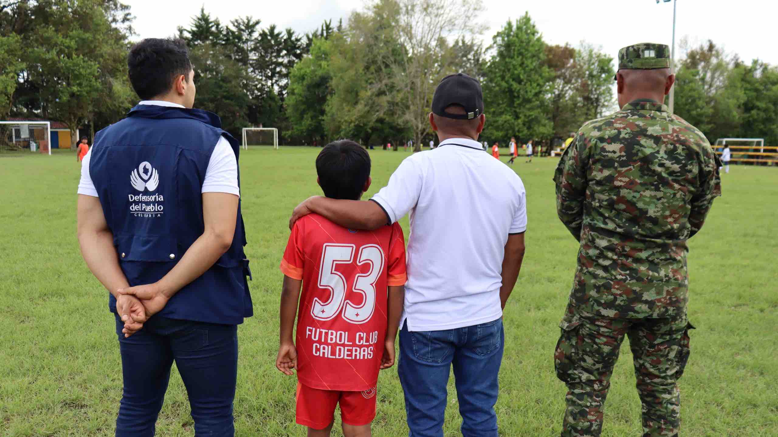 Entre fútbol, integración y esperanza, el programa Fe en Colombia, del Ejército Nacional, previene el reclutamiento forzado de menores en el Cauca