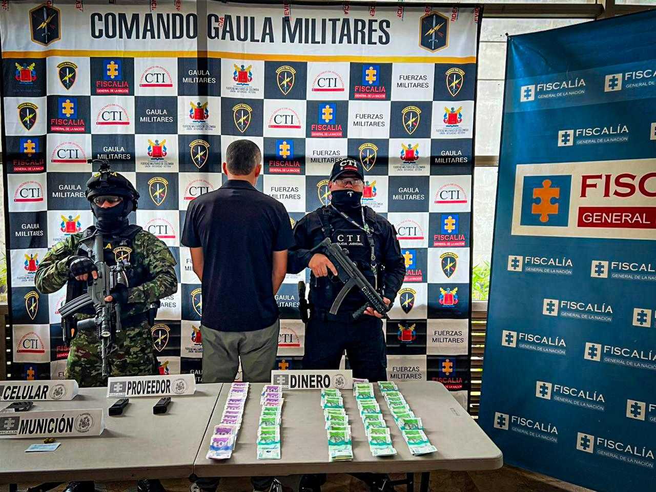 En Antioquia, el Ejército Nacional capturó a enlace financiero del grupo residual Subestructura 18 con el Bloque Occidental Jacobo Arenas que delinque en Cauca y Valle