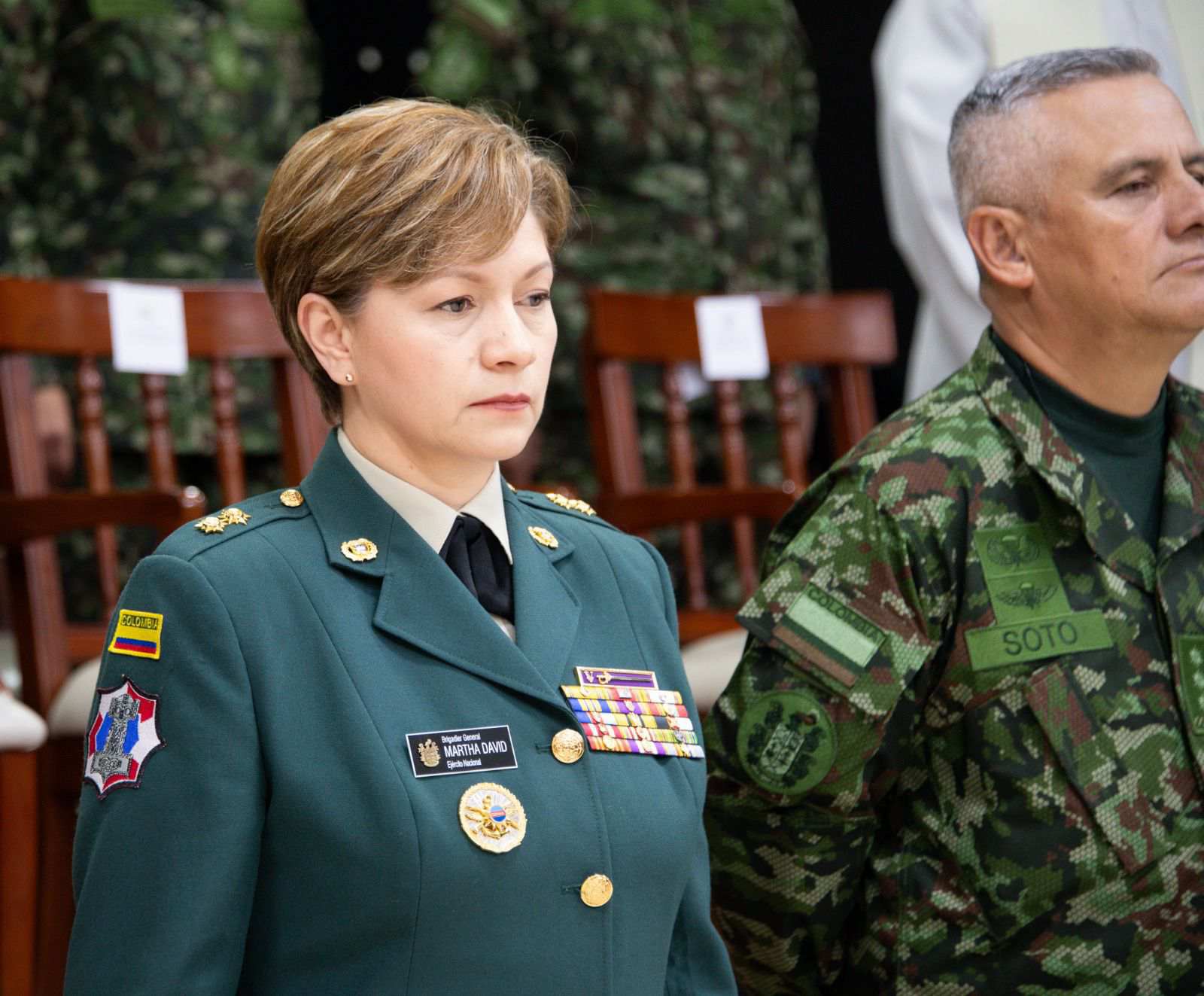 Transmisión de mando en el Comando de Reclutamiento y Control Reservas del Ejército Nacional