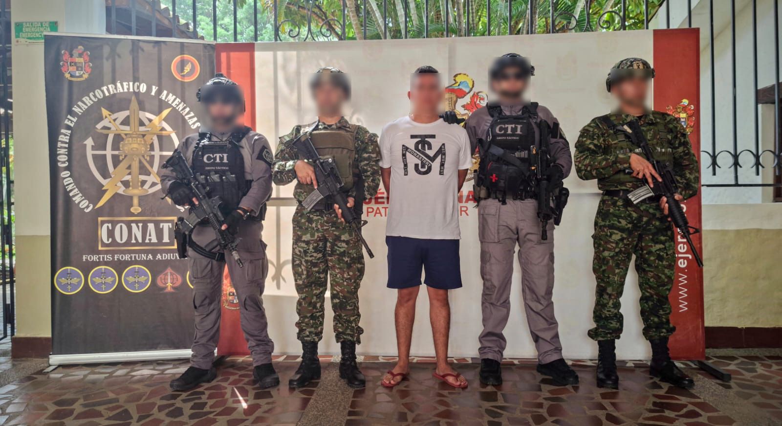 Ejército Nacional capturó a alias Mono, cabecilla de finanzas del Bloque Occidental Jacobo Arenas y presunto responsable del atentado con explosivos en Cajibio, Cauca