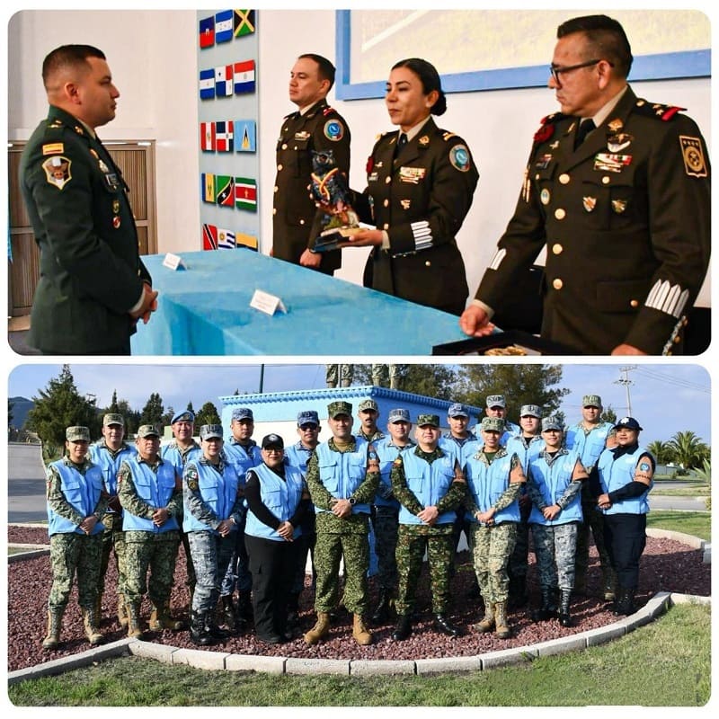 Colombian Army Major excels in UN international course on civilian protection in Mexico