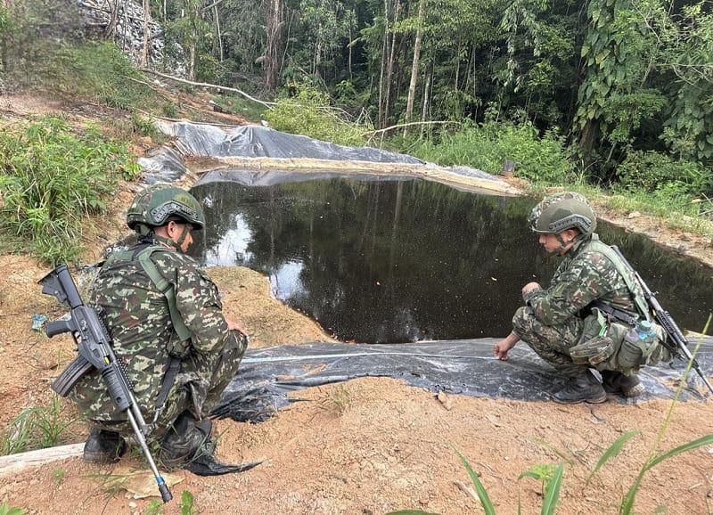 The National Army disrupted the ELN’s illicit operations, seizing more than 2.8 billion pesos in the Catatumbo region