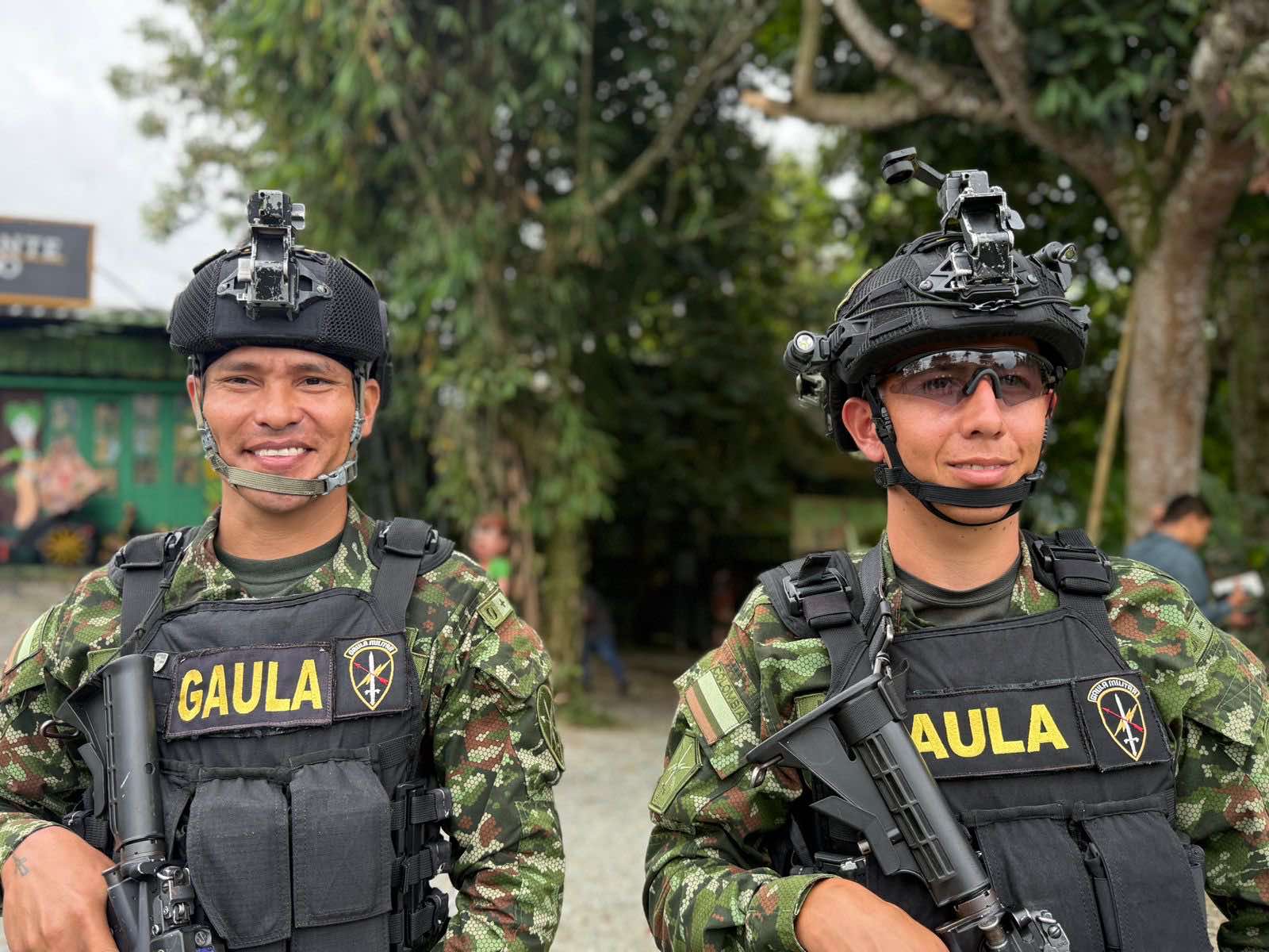 More than 500 soldiers are ensuring safety for travelers returning home during the long weekend in central Colombia