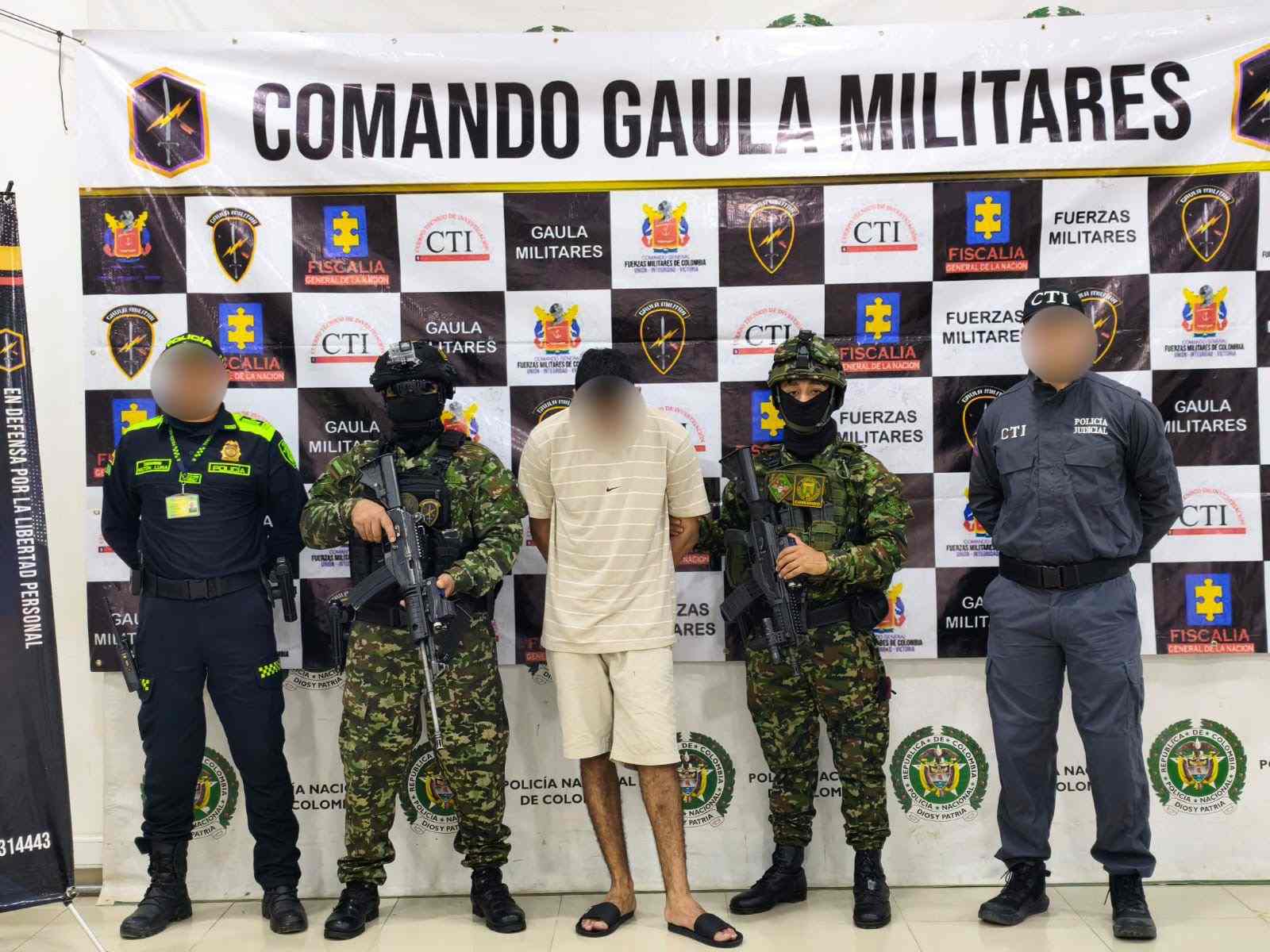 Capturan en Sincelejo, Sucre, a presunto integrante del grupo delincuencial Los Norteños, señalado de hurto calificado y agravado