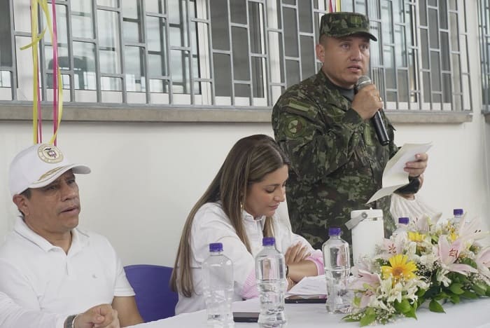 Ejército Nacional y Gobernación del Tolima entregan nueva sede de la Institución Educativa Manuel Murillo Toro en Santa Helena
